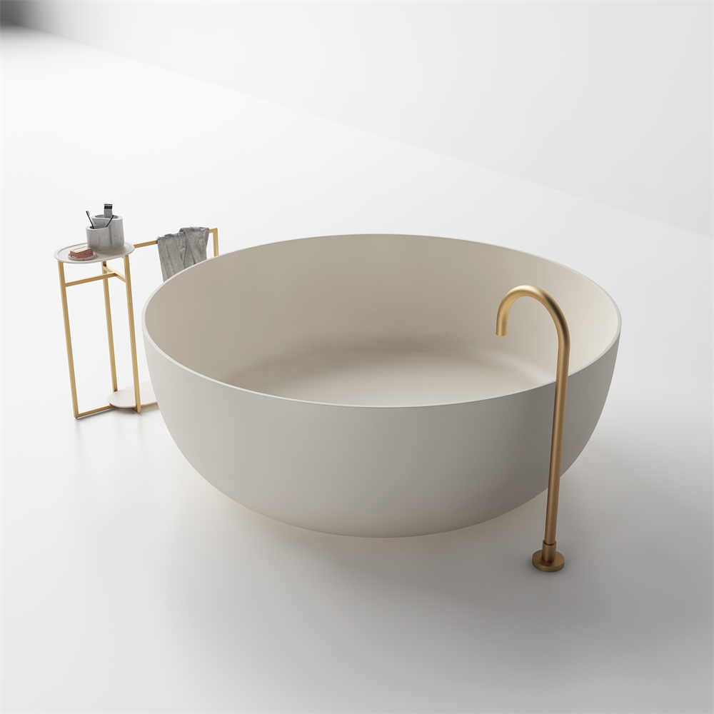 Silvia Round Stone Bath - 1500mm - ST13 1500