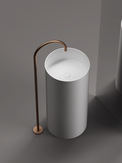 Round Classic Freestanding Pedestal Basin 850mm - CSB83A 850-400