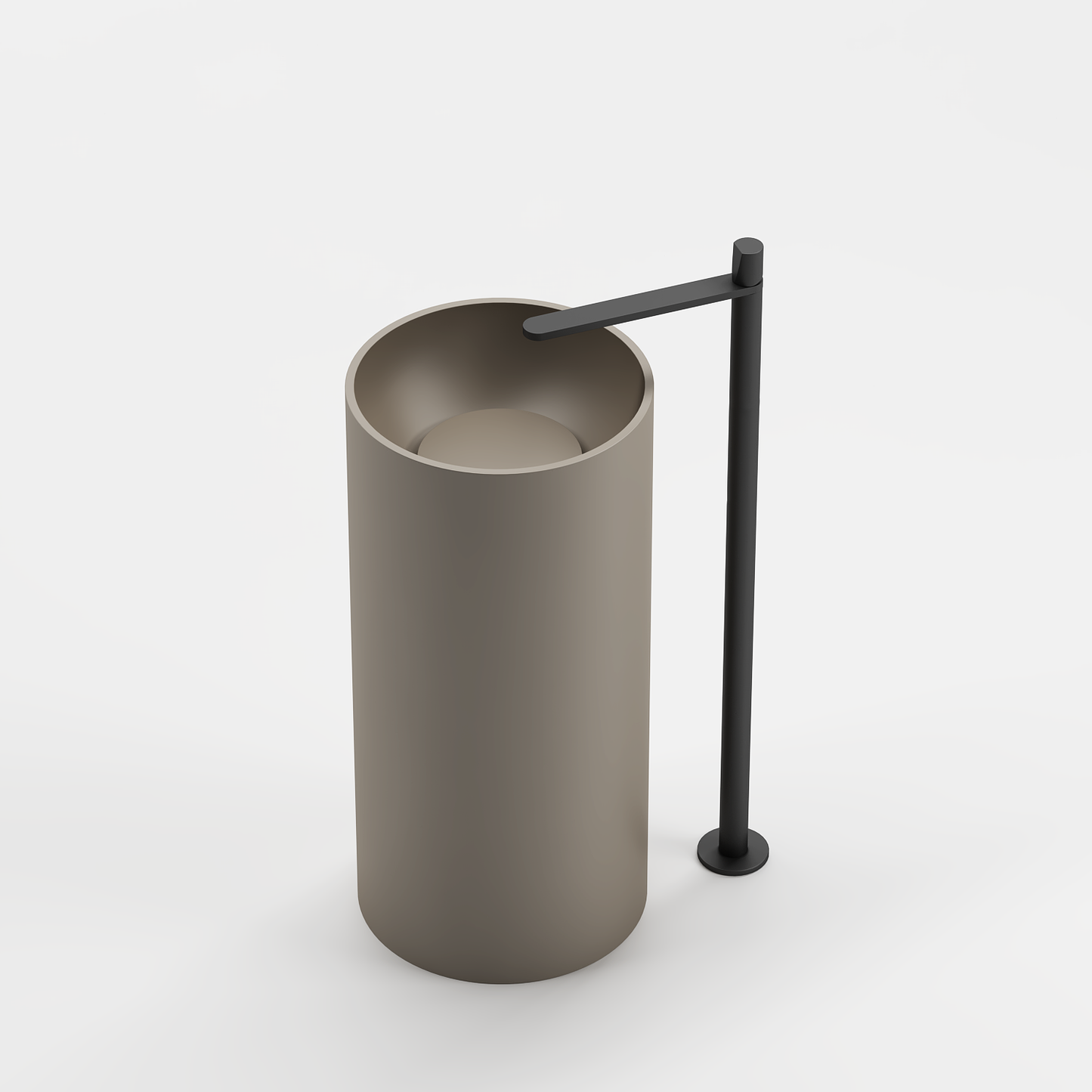 Round Classic Freestanding Pedestal Basin 850mm - CSB83B 850-400
