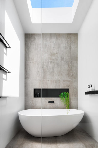 Toka Lite Jolanda Egg-Shaped Stone Bath - 1800mm - ST03 1800