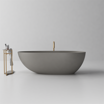 Toka Lite Jolanda Egg-Shaped Stone Bath - 1800mm - ST03 1800