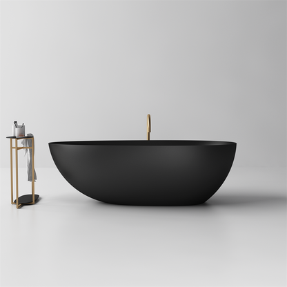 Jolanda Medium Size Egg-shaped Stone Bath - 1600mm - ST03 1600
