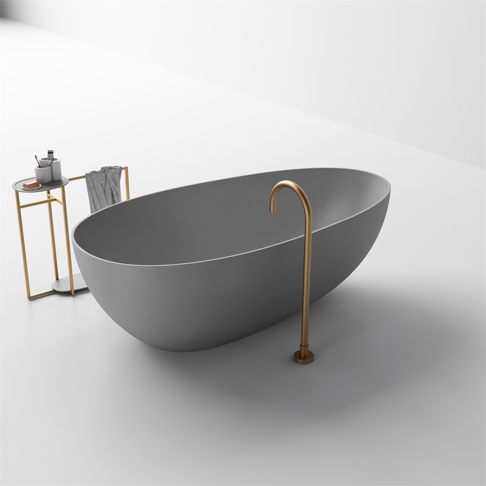 Slimline Jolanda Small Egg Shape Bath - 1500 - ST03 1500 T