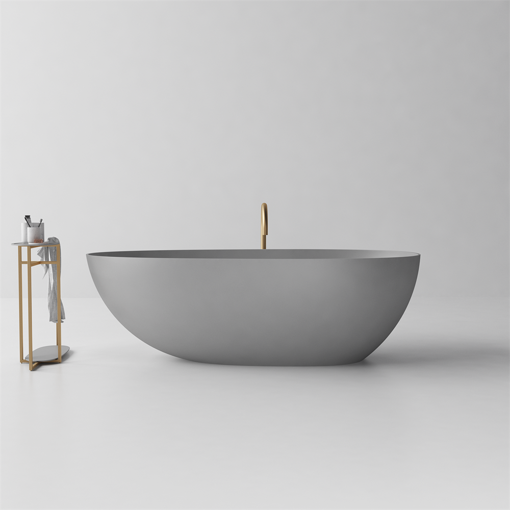 Toka Lite Jolanda Egg-Shaped Stone Bath - 1800mm - ST03 1800